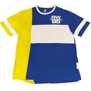 Vintage Y2K Rocawear Brooklyn New York Blocked Color Cotton T Shirt FLAWS Read